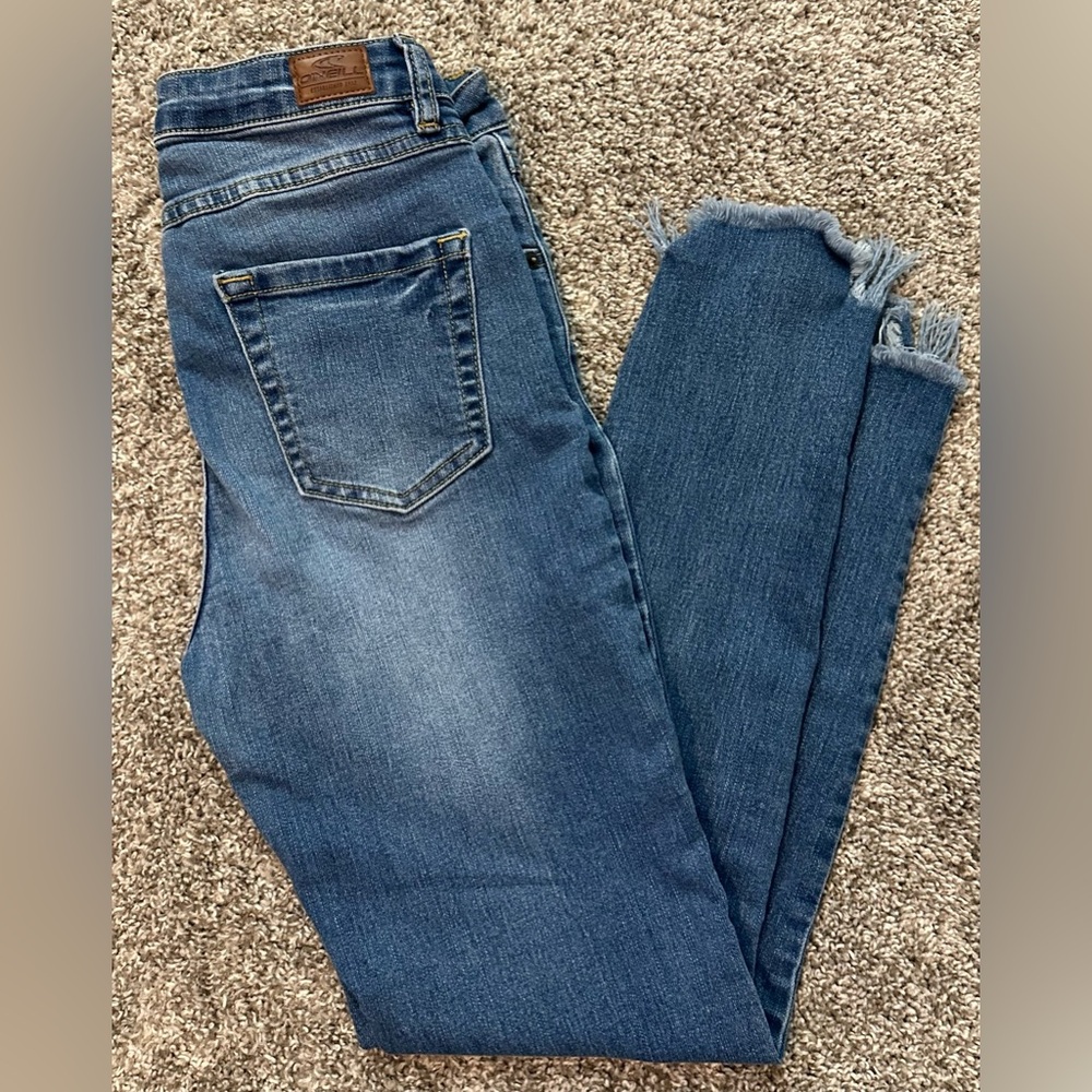 O’Neill Women’s Raw Hem Skinny Jeans Size 5
